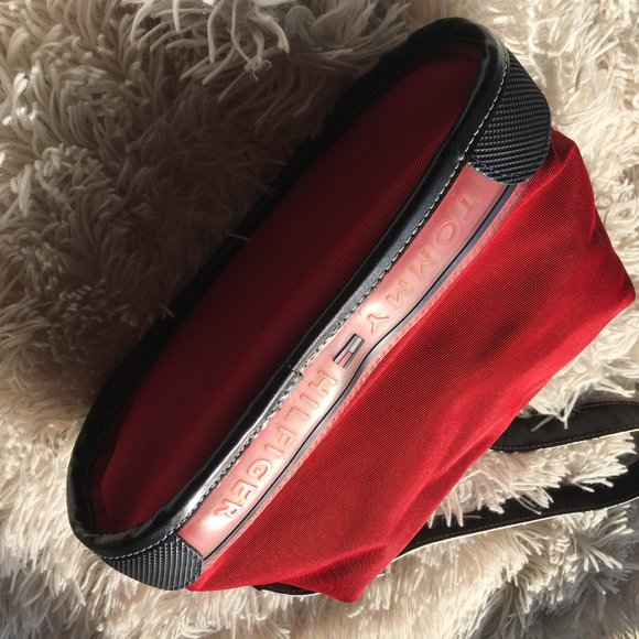 00s Tommy Hilfiger Red Purse/Baguette Bag - Picture 3 of 15